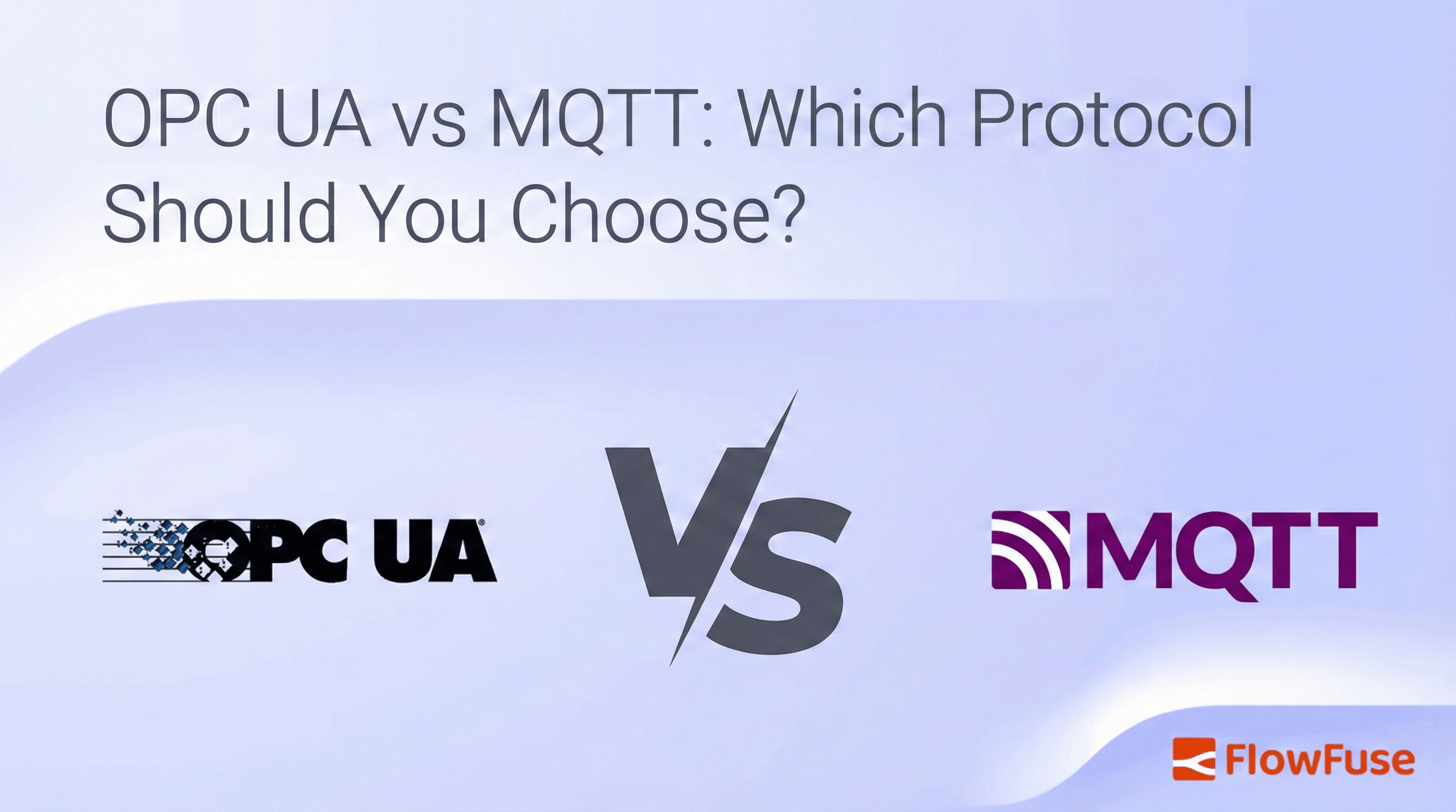 Image representing MQTT vs OPC UA: Why This Question Never Has a Straight Answer